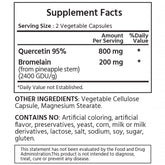 퀘르세틴 with 브로멜라인